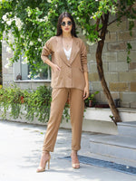 Load image into Gallery viewer, Rustic Cotton Blazer-Pant
