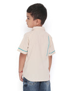 Load image into Gallery viewer, Lillete Solid Shirt with Hand Embroidery Details, Off-White
