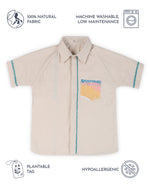 Load image into Gallery viewer, Lillete Solid Shirt with Hand Embroidery Details, Off-White
