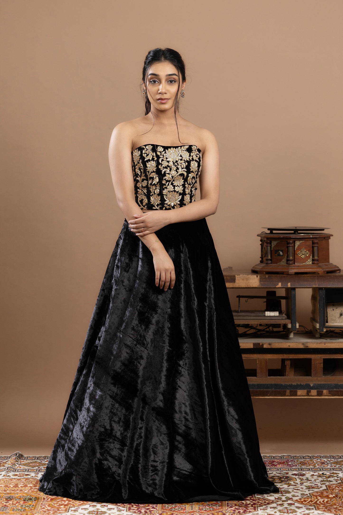 Rivaaj Velvet Lehenga