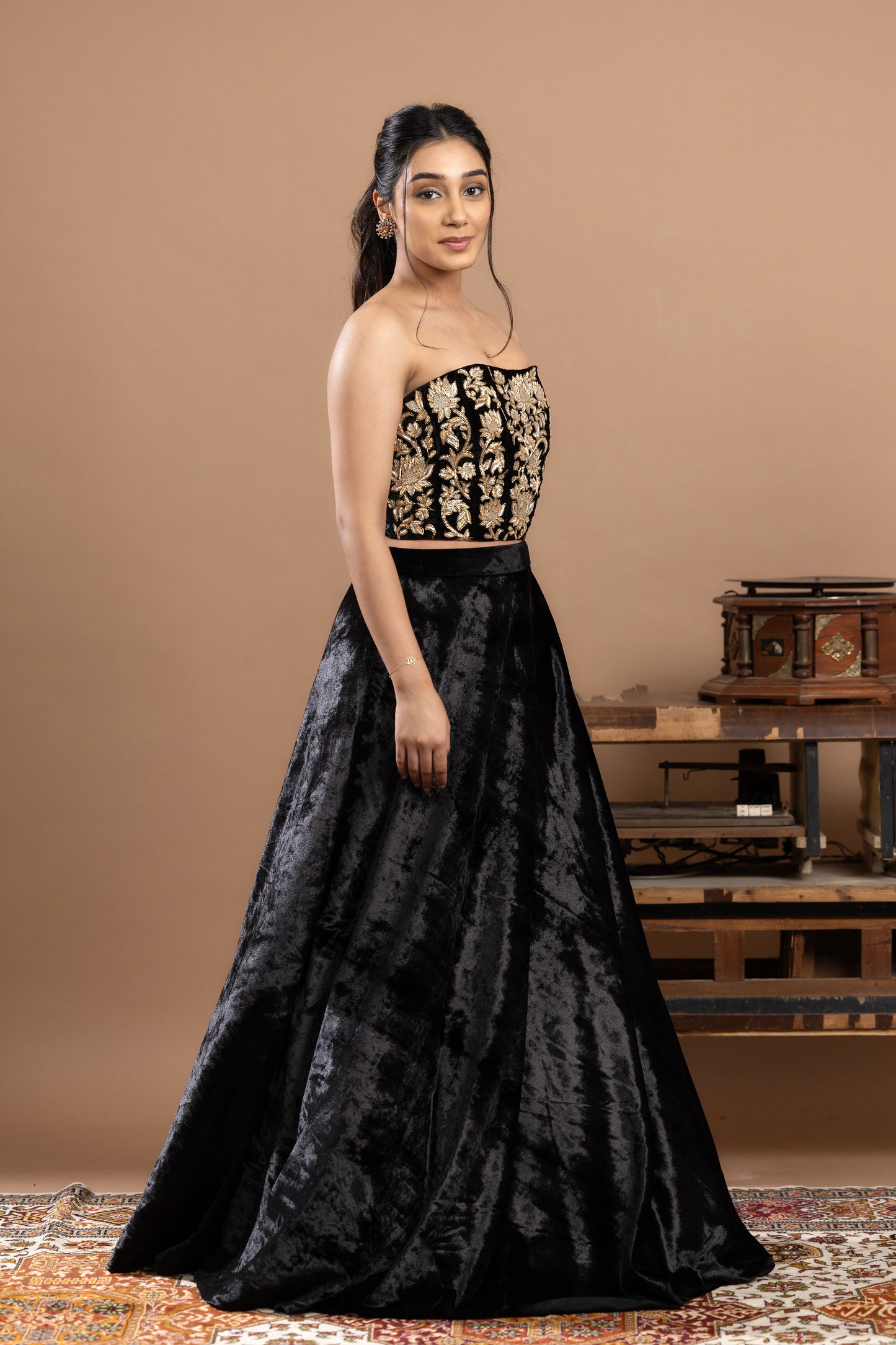 Rivaaj Velvet Lehenga