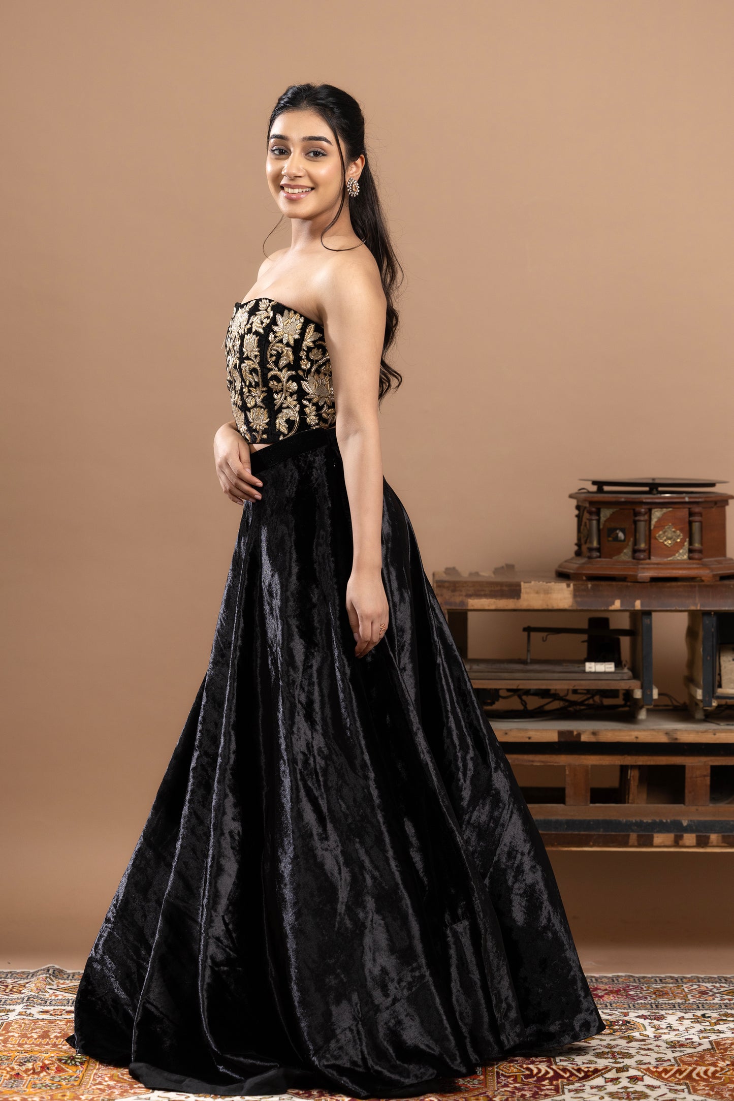 Rivaaj Velvet Lehenga