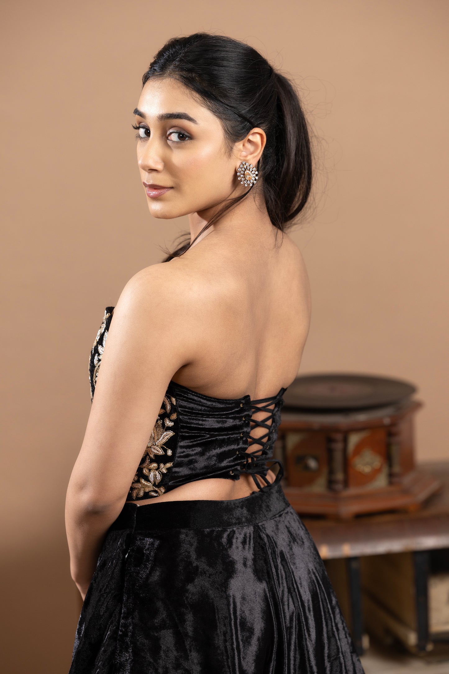 Rivaaj Velvet Lehenga