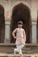 Load image into Gallery viewer, Virsa- Kurta payjama and jacket set for boys
