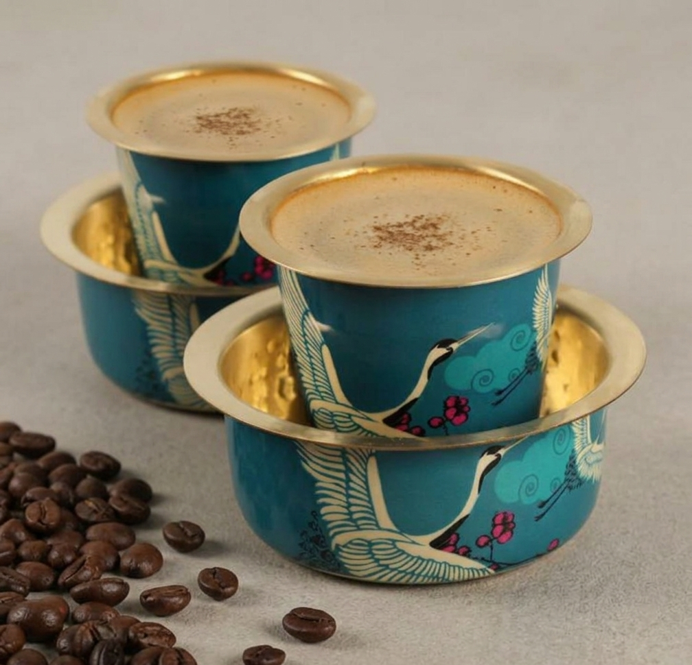 Blue crane dabara tumbler set