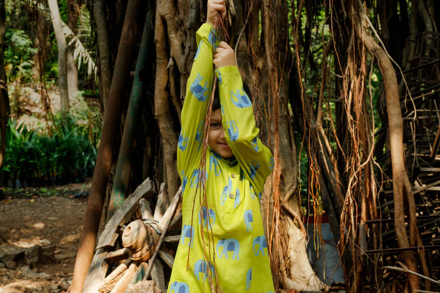 Rupa - The Elephant Kurta Payjama for Boys