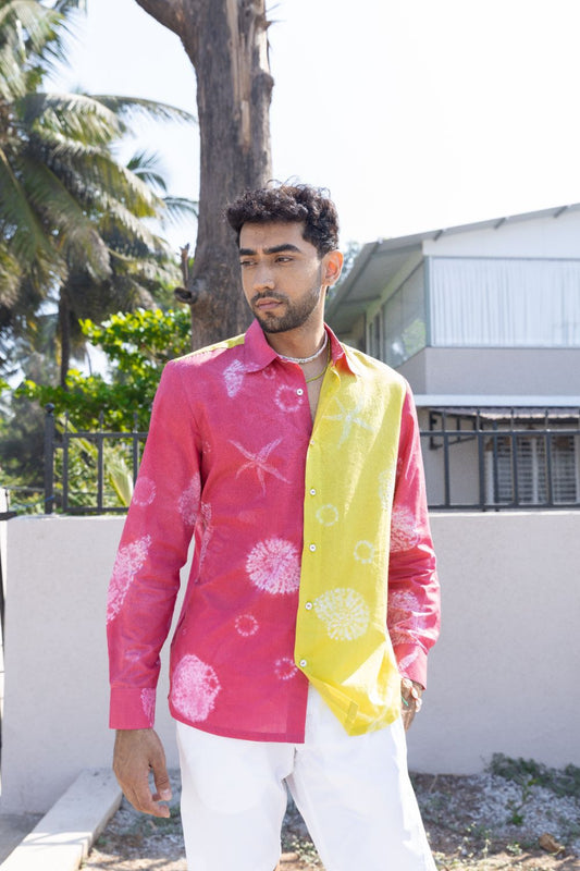 TWO-TONE RESORT SHIRT