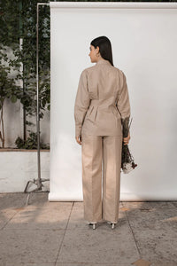 Tailored Pleated Pants