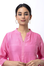 Load image into Gallery viewer, PINK DHOTI SET
