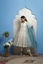 Load image into Gallery viewer, EMBROIDERED ANARKALI SET
