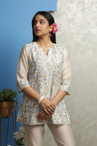 EMBROIDERED TUNIC SET