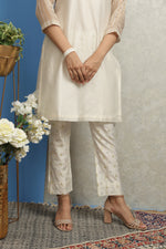 Load image into Gallery viewer, CHANDERI JACQUARD PANTS
