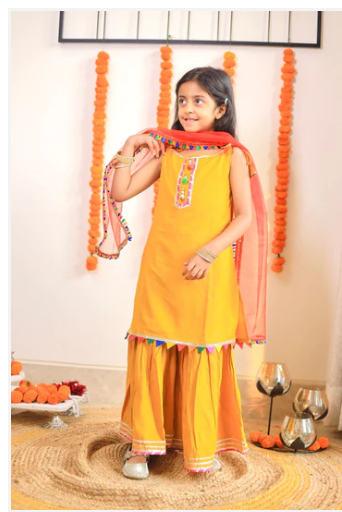 Marigold sharara
