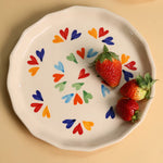 Load image into Gallery viewer, #LOVEISLOVE Snack Plate
