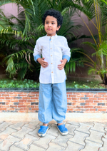 Load image into Gallery viewer, Boys Cloud Nine Cotton Shirt
