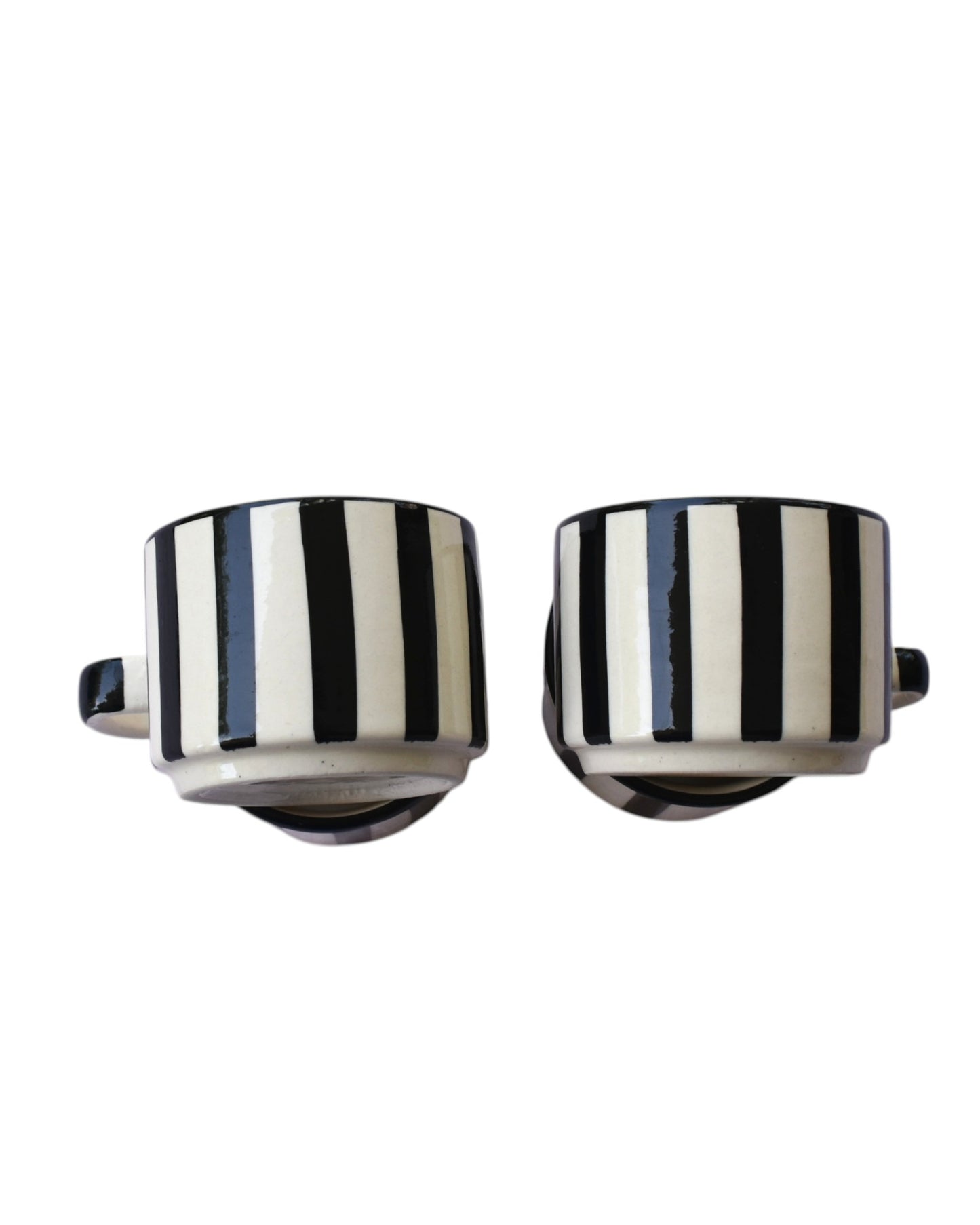 Black Ceramic Espresso Cups