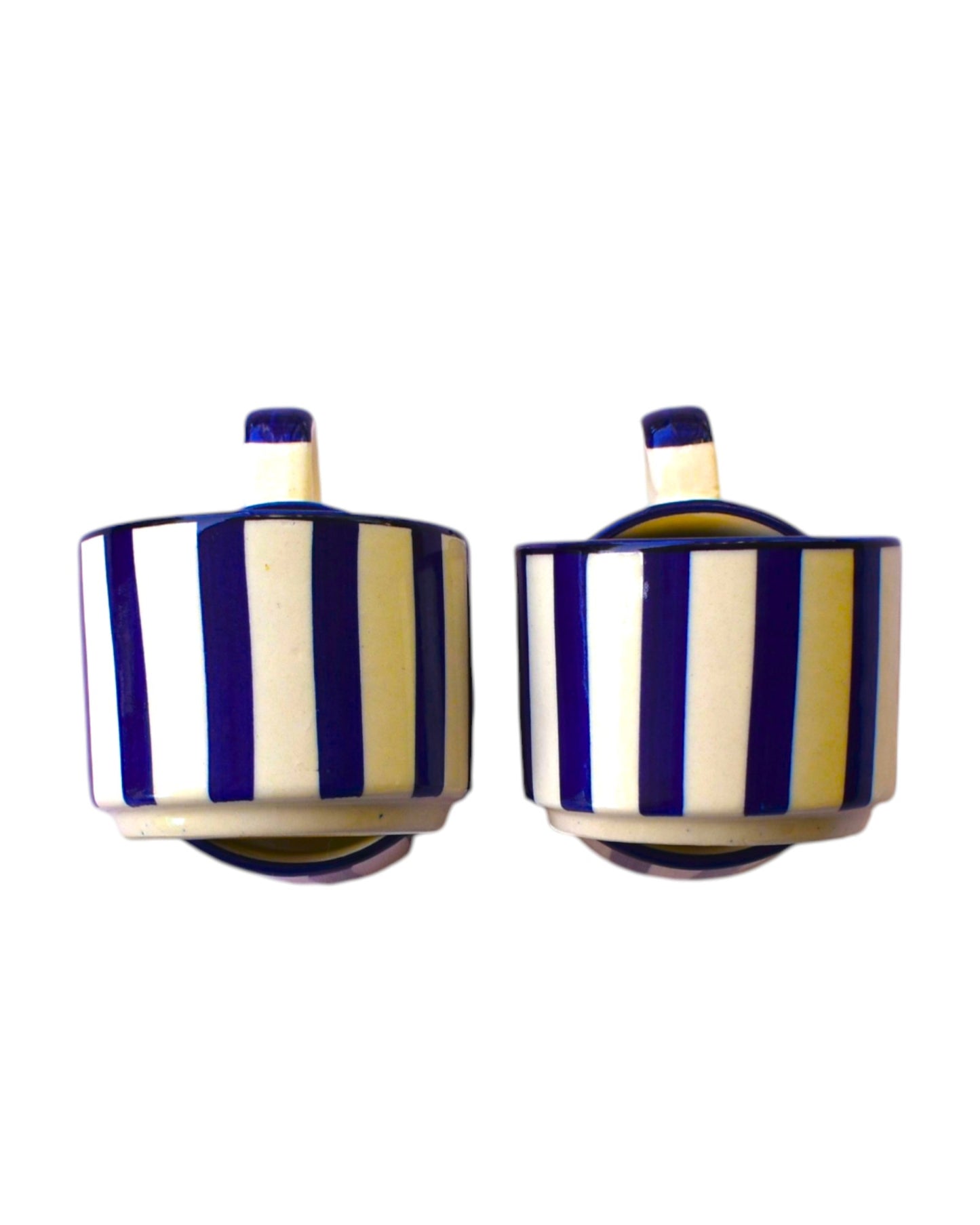 Blue Ceramic Espresso Cups