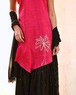 Load image into Gallery viewer, Visha Sequin Embroidered Kurta-Sharara with Dupatta
