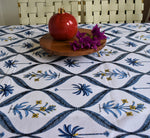 Load image into Gallery viewer, Palm Table Cover Blue

