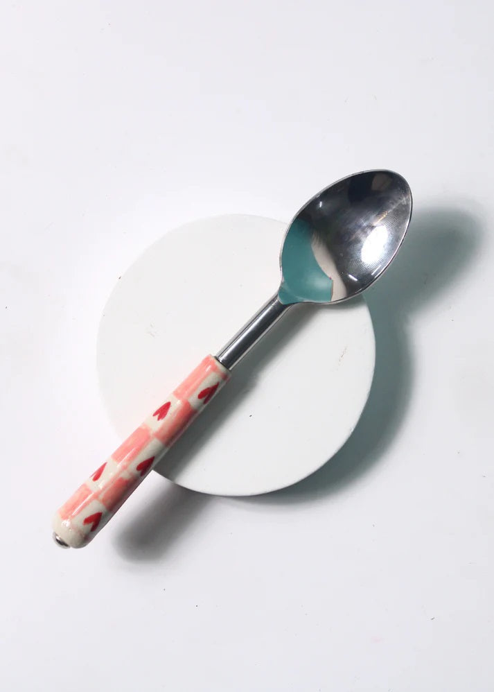 Chequered Heart - Fork/Spoon/Knife