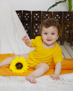 Load image into Gallery viewer, Sunshine Yellow Onesie
