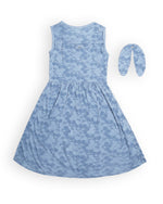 Load image into Gallery viewer, Busy Shizy Blue Frock
