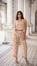 Load image into Gallery viewer, GARDEN OF DREAMS LINEN CO-ORD SET
