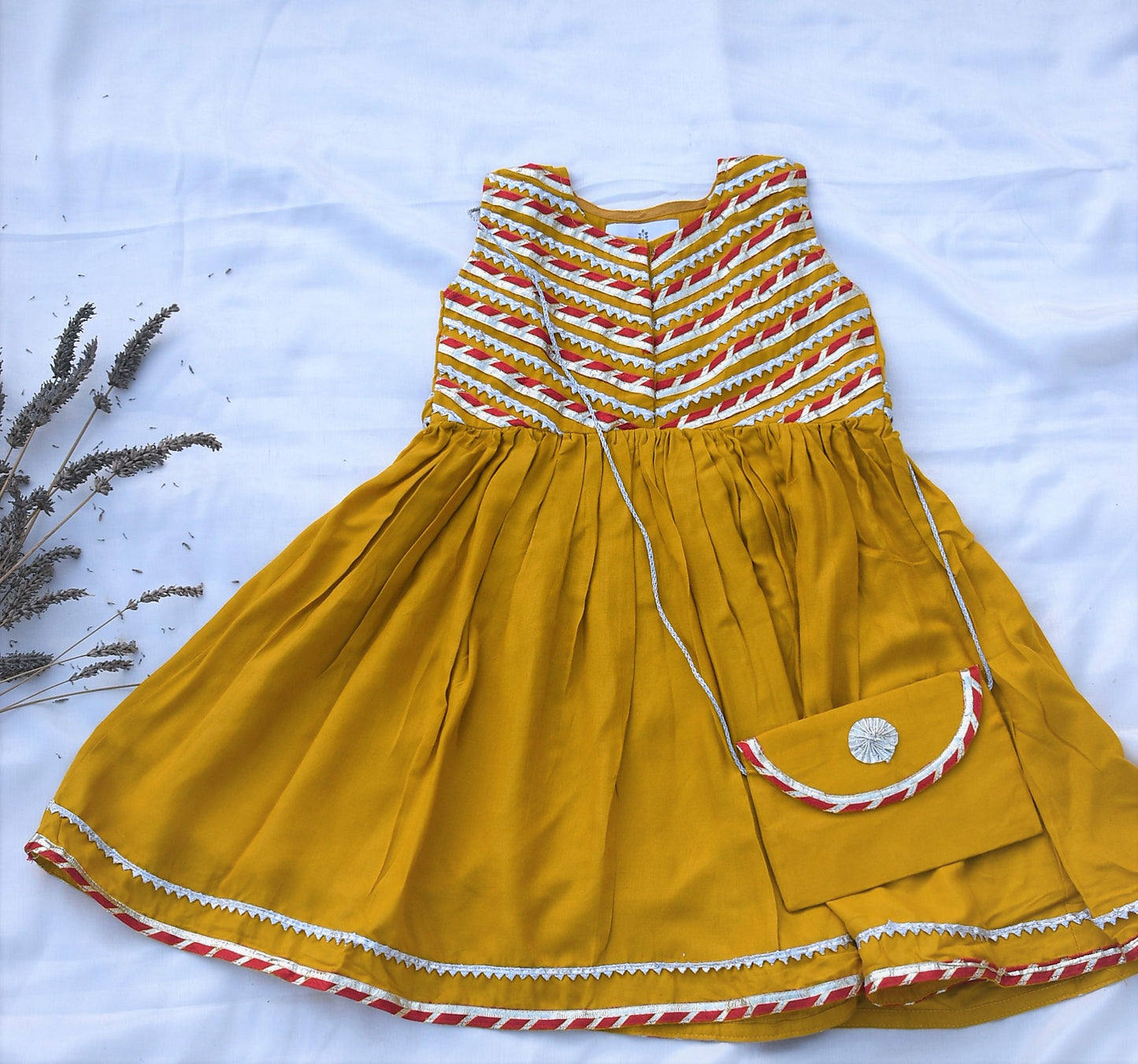 Camilla Dress - Mustard