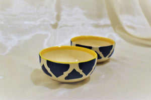 Azul Blue Pottery Dip Bowls