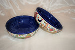 Load image into Gallery viewer, Marilee Blue Pottery Salad Bowls
