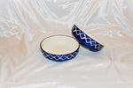Load image into Gallery viewer, Atasi Blue Pottery Salad Bowls
