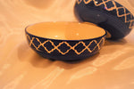 Load image into Gallery viewer, Atasi Blue Pottery Salad Bowls

