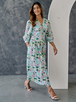 Load image into Gallery viewer, Pastel Floral Maxi Dress
