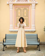 Load image into Gallery viewer, Bellflower High-Slit Kurta-Pant Set
