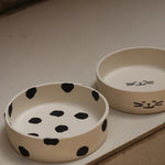 Load image into Gallery viewer, Set of two - Dog &amp; Cat Bowl
