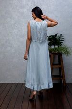 Load image into Gallery viewer, Light Blue Dress Top
