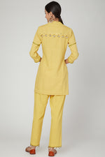 Load image into Gallery viewer, Sunset Jasmine short kurta pants set
