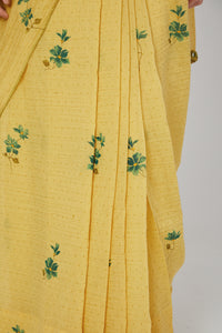 Sunset Jasmine saree blouse