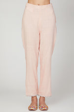 Load image into Gallery viewer, Pink Sunset kalidar kurta pant dupatta set
