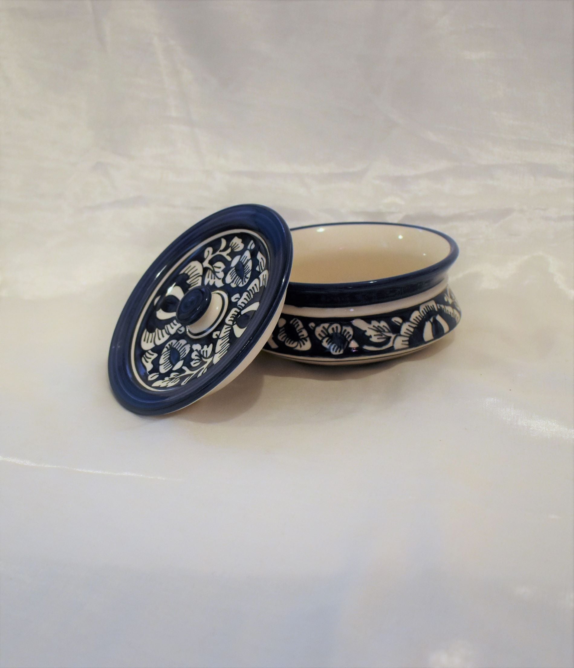 Indivar Blue Pottery Bowls